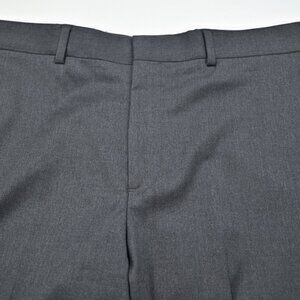 MINT $248 Brooks Brothers Regent Fit Gray Wool Dress Pants Trousers 34W 34x31